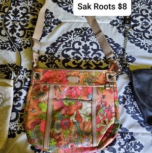 Sak Roots cross body purse